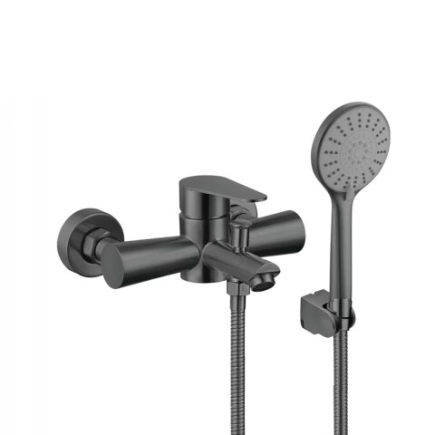 Grifería de Ducha Monocomando Exterior con Transferencia Celtic grafito Grifería De Ducha Monocomando Exterior Con Transferencia Celtic Grafito
