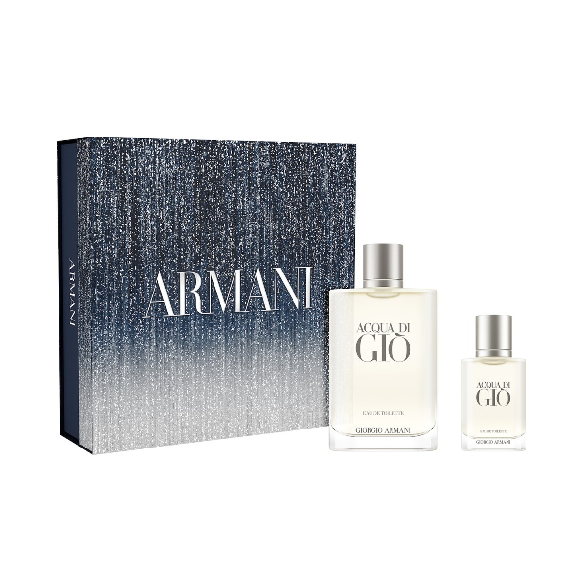 Cofre Armani Perfume Acqua Di Gio EDT 200ml + Mini Talla 30ml 