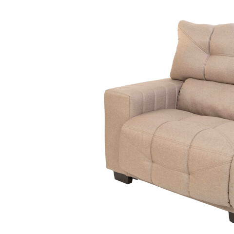 HELLEN- SOFA 3 CUERPOS LE MANS TELA MARRON TOSTADO HELLEN- SOFA 3 CUERPOS LE MANS TELA MARRON TOSTADO