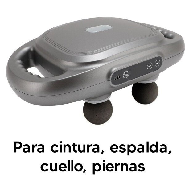 Masajeador Inalámbrico Portátil Ledstar Hm-2189 GRIS