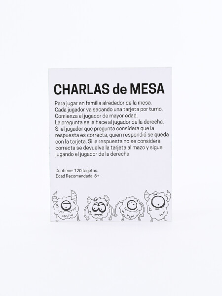 CHARLAS DE MESA VERDE