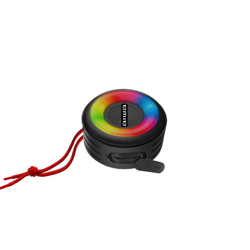 Parlante Bluetooth Waterproof | Luces LED 1X5W | AIWA | AWSJ216 Parlante Bluetooth Waterproof | Luces LED 1X5W | AIWA | AWSJ216