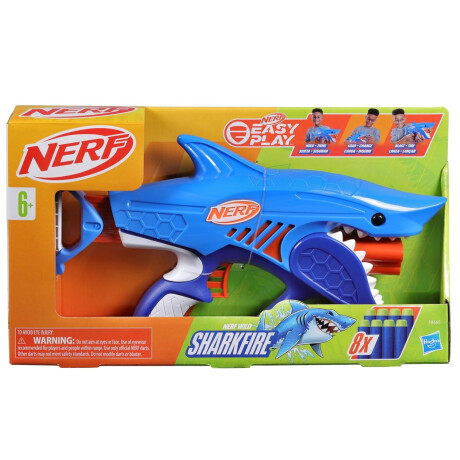 Lanzador Nerf Wild Sharkfire 8 Dardos Lanzador Nerf Wild Sharkfire 8 Dardos