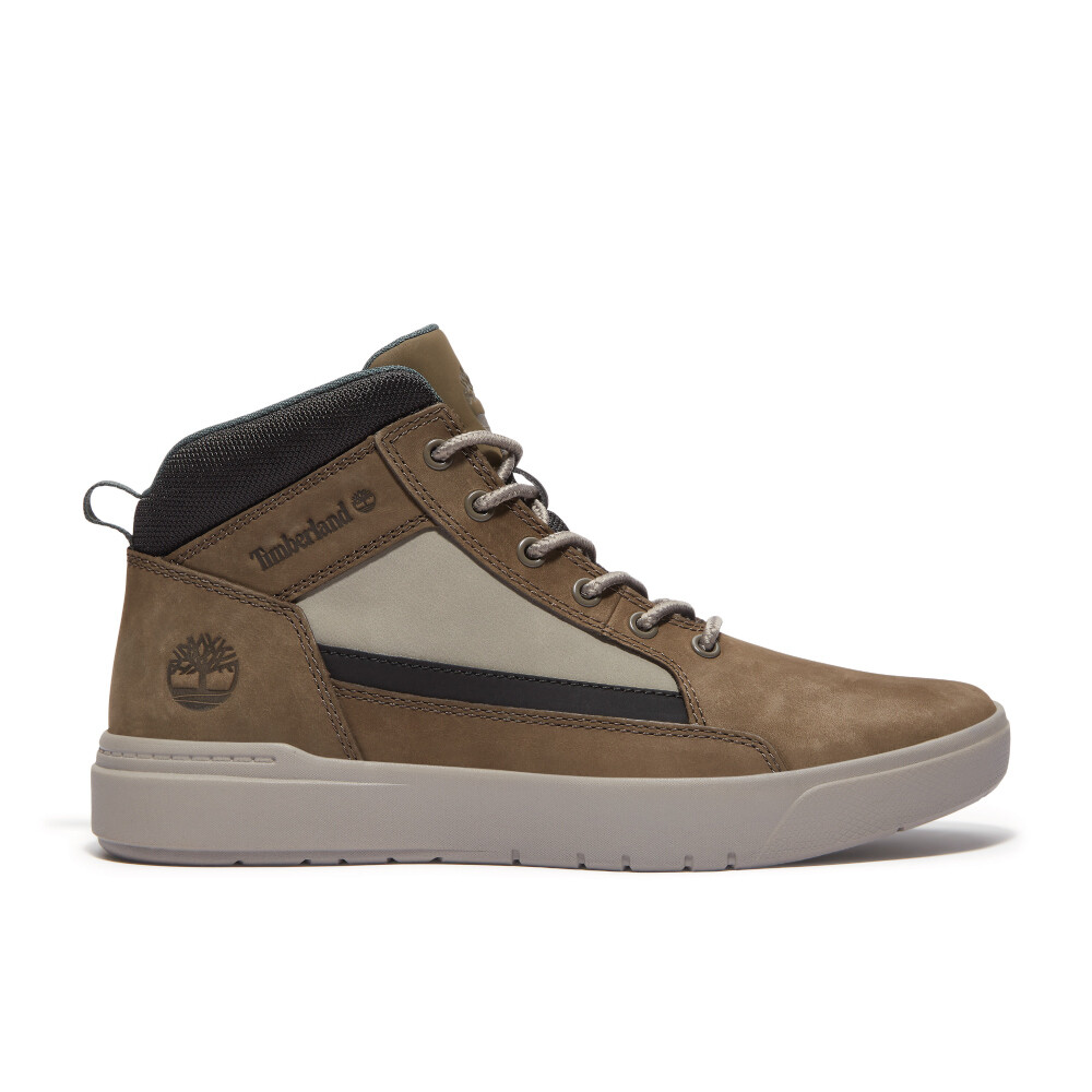 Zapatillas Allston Mid Hombre Dark Brown Nubuck