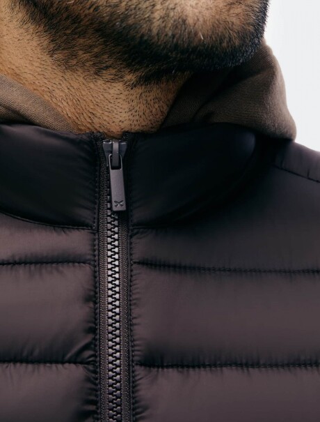 CAMPERA PUFFER CON BOLSILLOS JAQUETA MASC