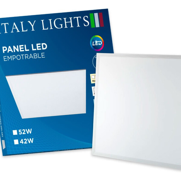 Set x4 Panel Led 60x60 52w Plafon Cuadrado Embutir Luz Fria Set x4 Panel Led 60x60 52w Plafon Cuadrado Embutir Luz Fria