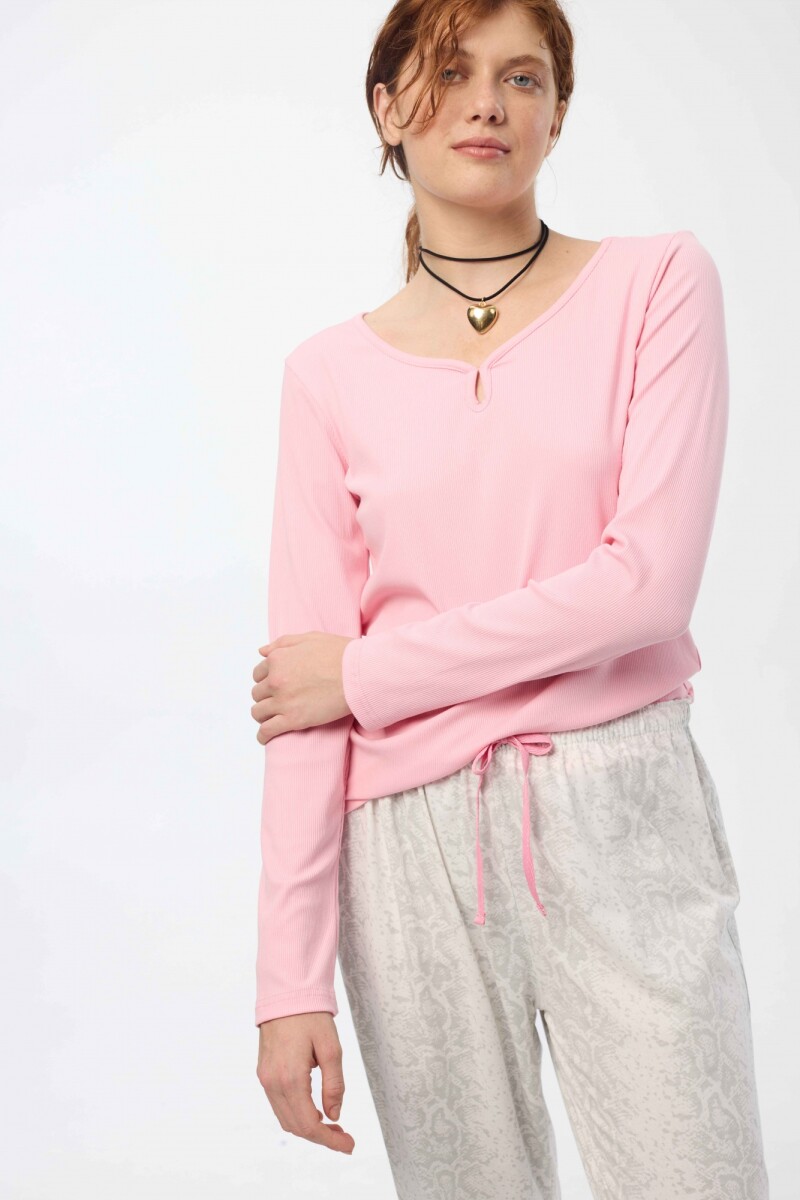 Camiseta Cava - Rosado 