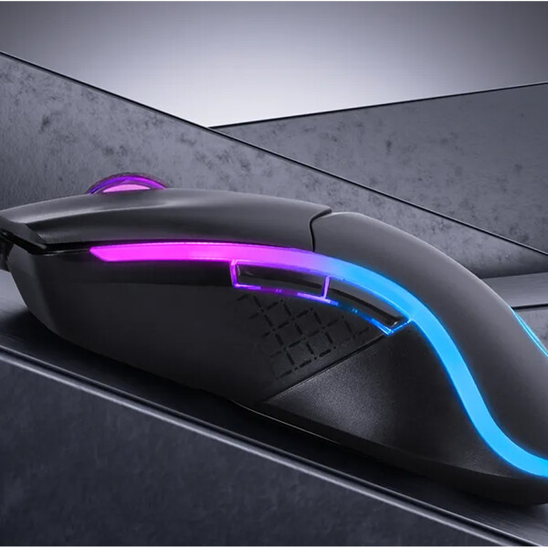 Mouse Gamer Marvo M358 Tepo 60 Luz Rgb Usb MOUSE MARVO M358 TEPO 60 RGB BK