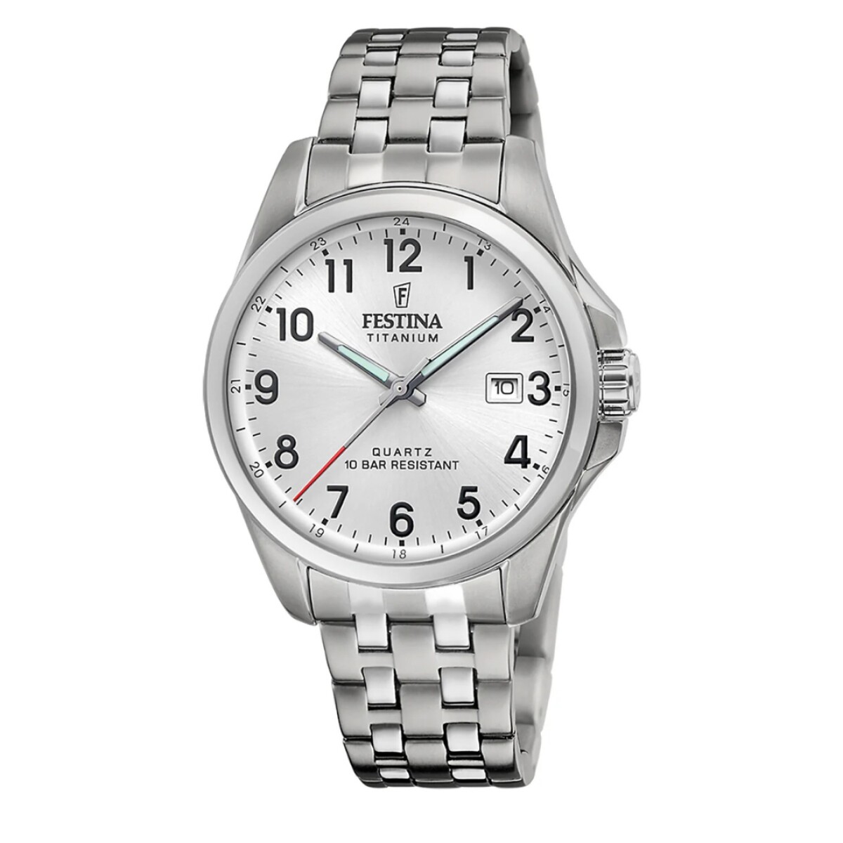 Reloj Festina F20696/1 para hombre con correa de acero - Blanco 