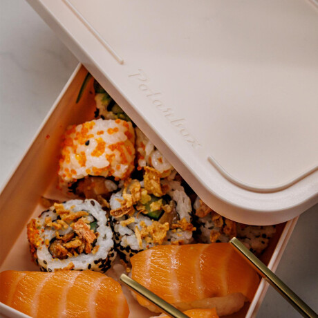 Conservadora Lunchera Térmica Pop 6L Polarbox c/2 Tuppers Verde Agua/rosa