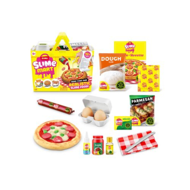 Slime Mart Canasto de Shopping Fast Pizza