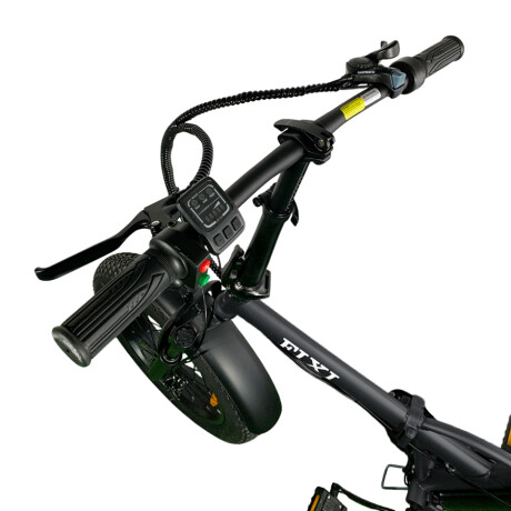 Bicicleta Eléctrica Knex Fixi Ees875 250W Rodado 20*4.0 Ub NEGRO