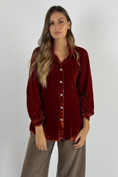 CAMISA BEYONCE Terracota