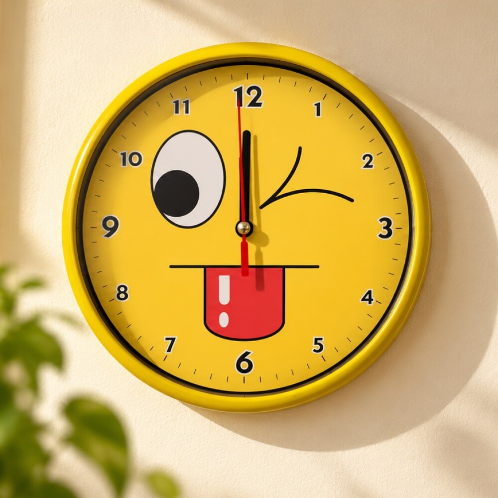 Reloj de pared redondo 18 cms surtidos 1pcs /cajit Reloj de pared redondo 18 cms surtidos 1pcs /cajit