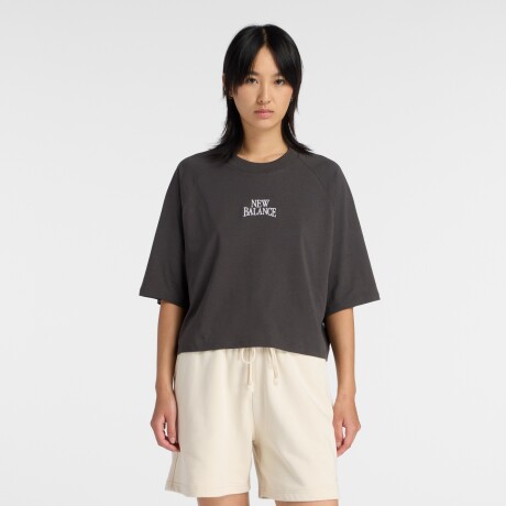 Remera New Balance Dama - - WT61J0VVABR BLACK