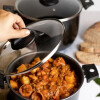 Olla Grafito con asas y tapa 24 cm 7 L CHEFF-FLON Olla Grafito con asas y tapa 24 cm 7 L CHEFF-FLON