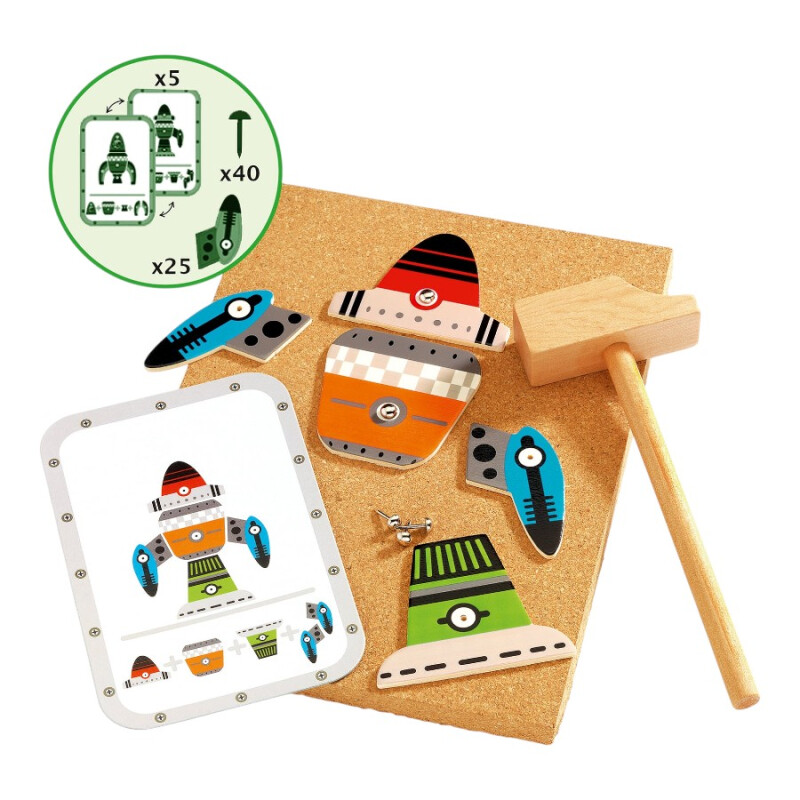 Juego de Mesa Space Tap Tap Djeco Juego de Mesa Space Tap Tap Djeco