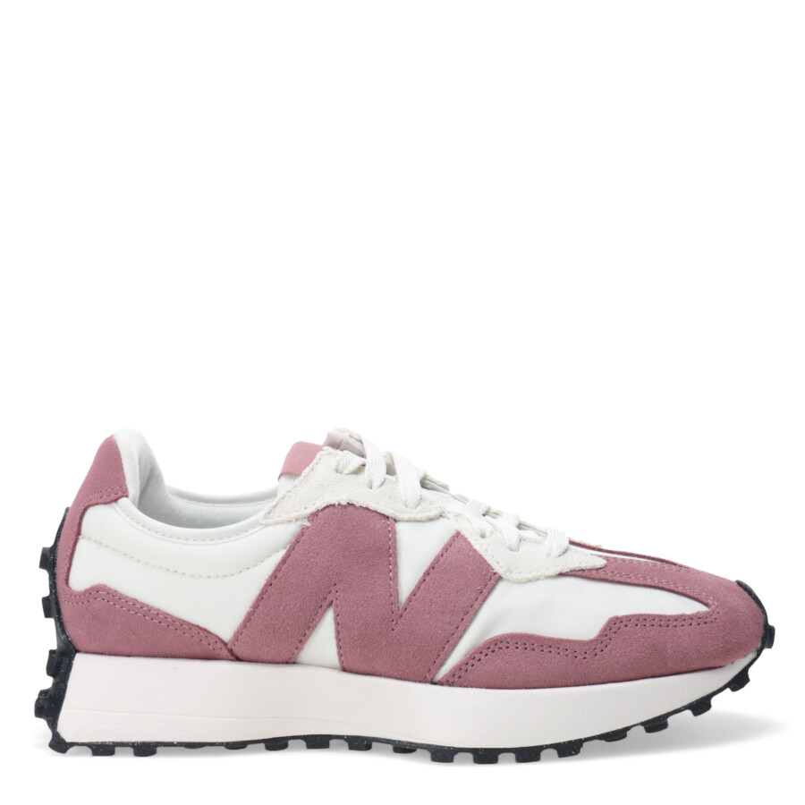 Championes de Mujer New Balance 327 Blanco - Rosado