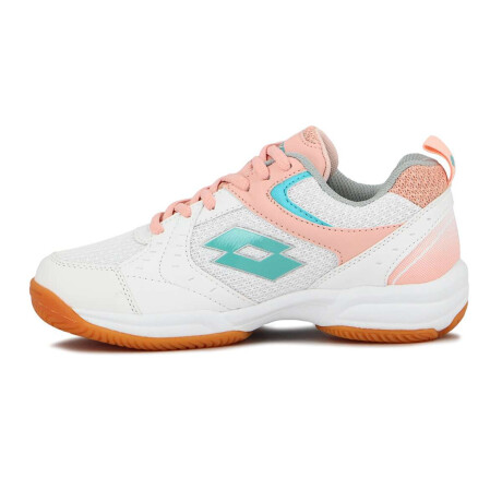 Lotto Champion Mujer Indoor/Paddle/Volley Blanco-Rosado