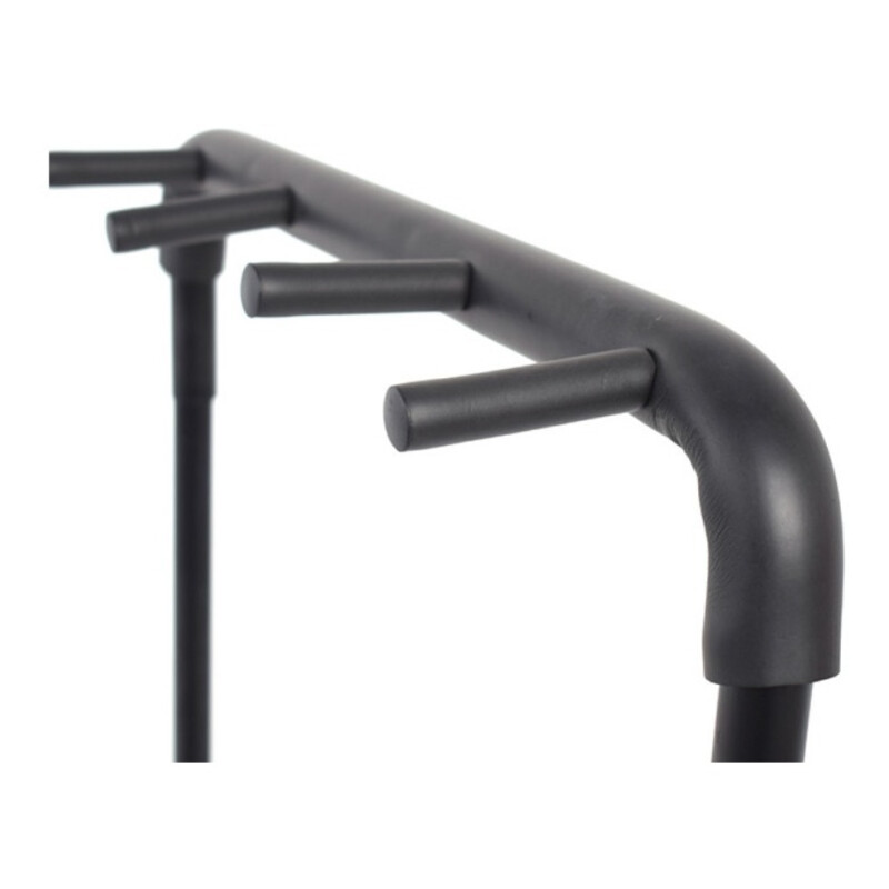 Pie Soporte Metálico 7 Siete Guitarra Bajo Acústica Criolla Negro