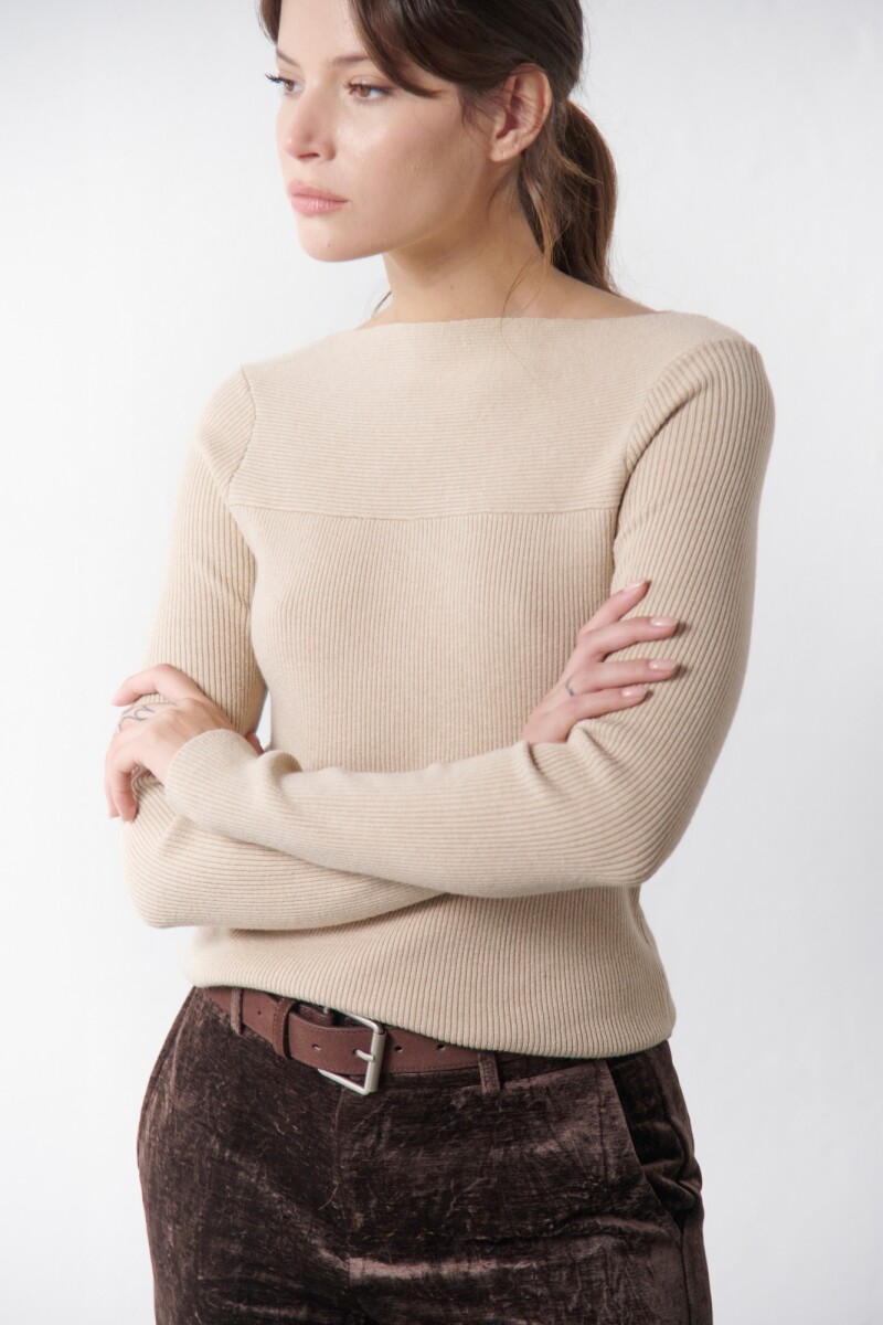 BUZO MORLEY BOTE BEIGE