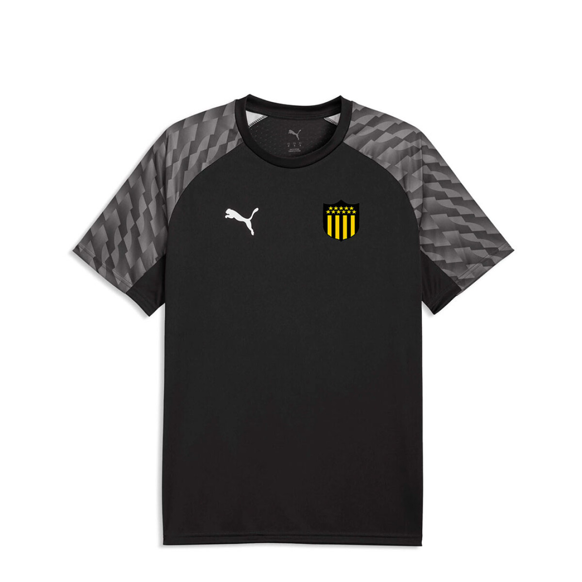 Remera de Hombre Puma Peñarol Team Liga - Negro - Gris 
