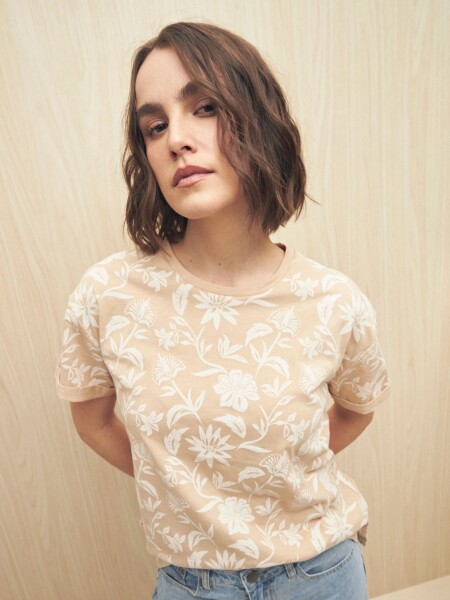 T-SHIRT ALLIE TESCO BEIGE