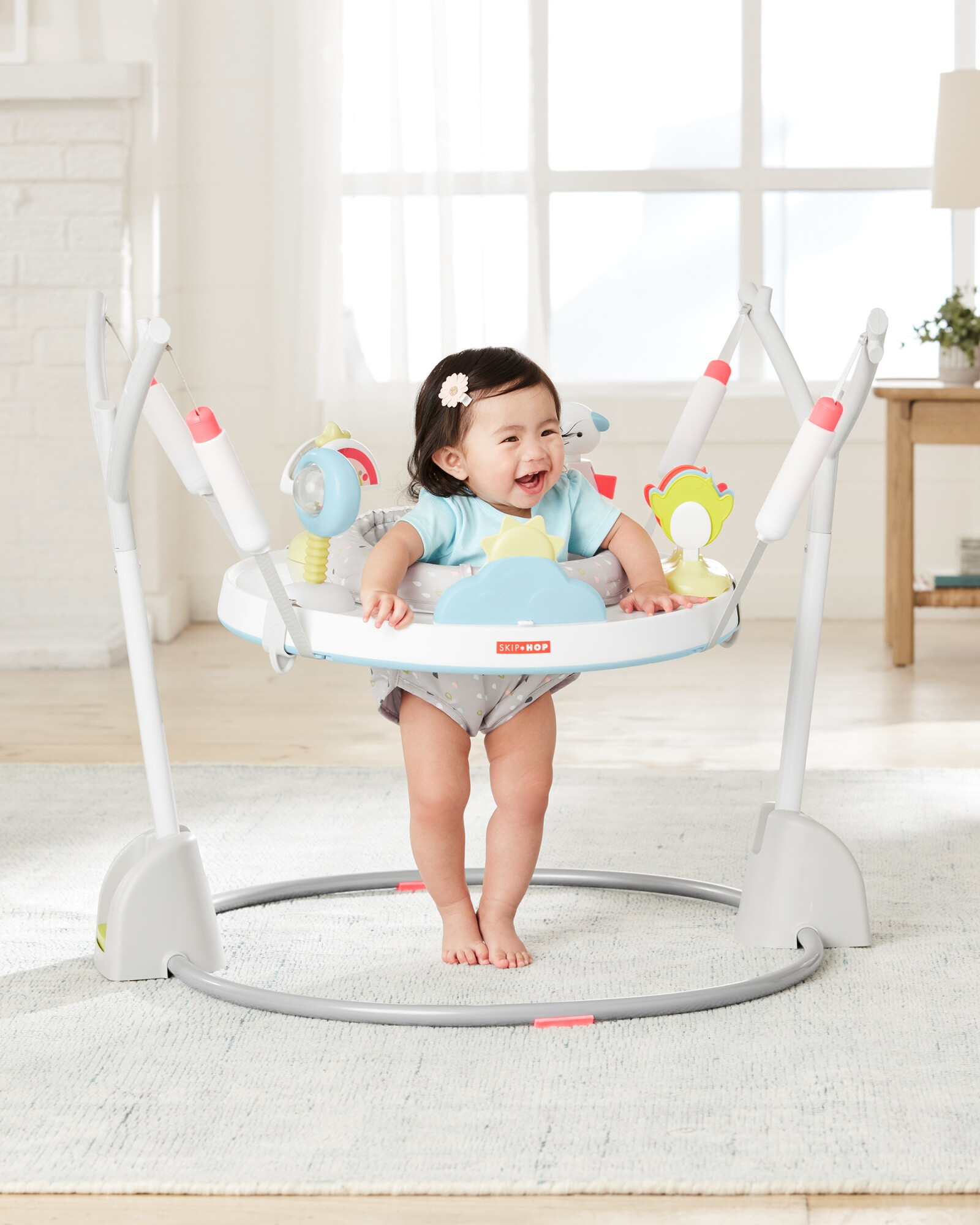 Saltarin Jumper Para Bebe Con Centro De Actividades Musical