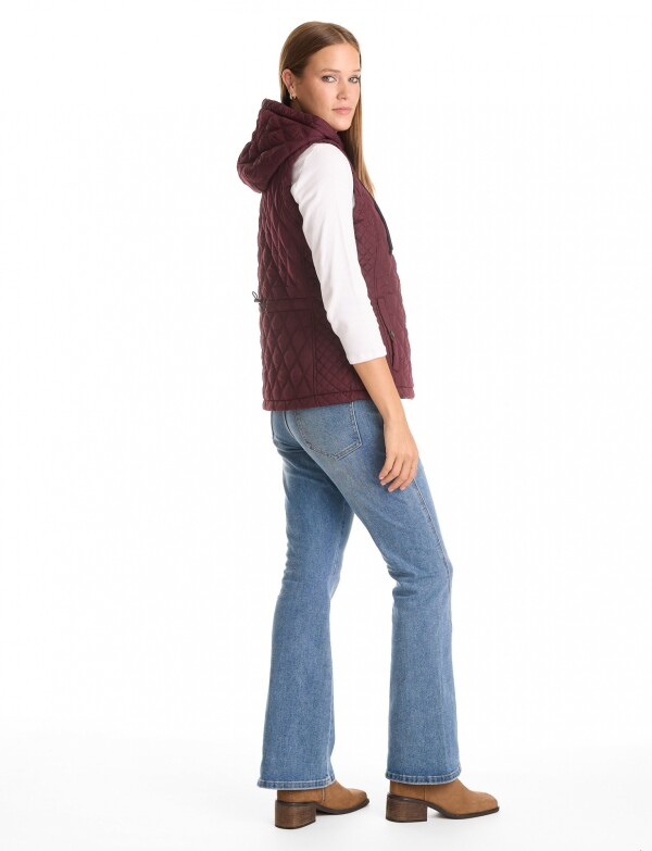 Chaleco Abrigo Capit BORDEAUX