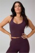 Bividi Anywhere Cropped Built-In Bra Bividi Mujer Oxblood