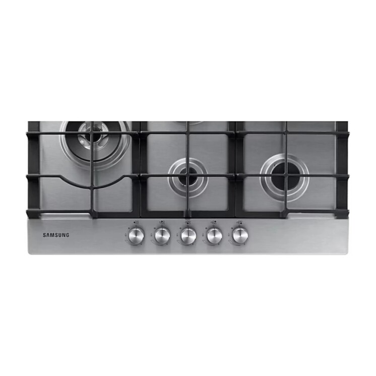 Anafe a Gas Samsung 5 Hornallas con Triple Corona 75 cm NA75J3030AS Anafe a Gas Samsung 5 Hornallas con Triple Corona 75 cm NA75J3030AS