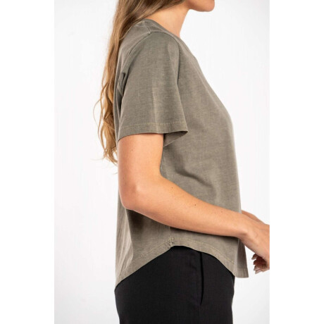 Remera Algodon Lavado Safari