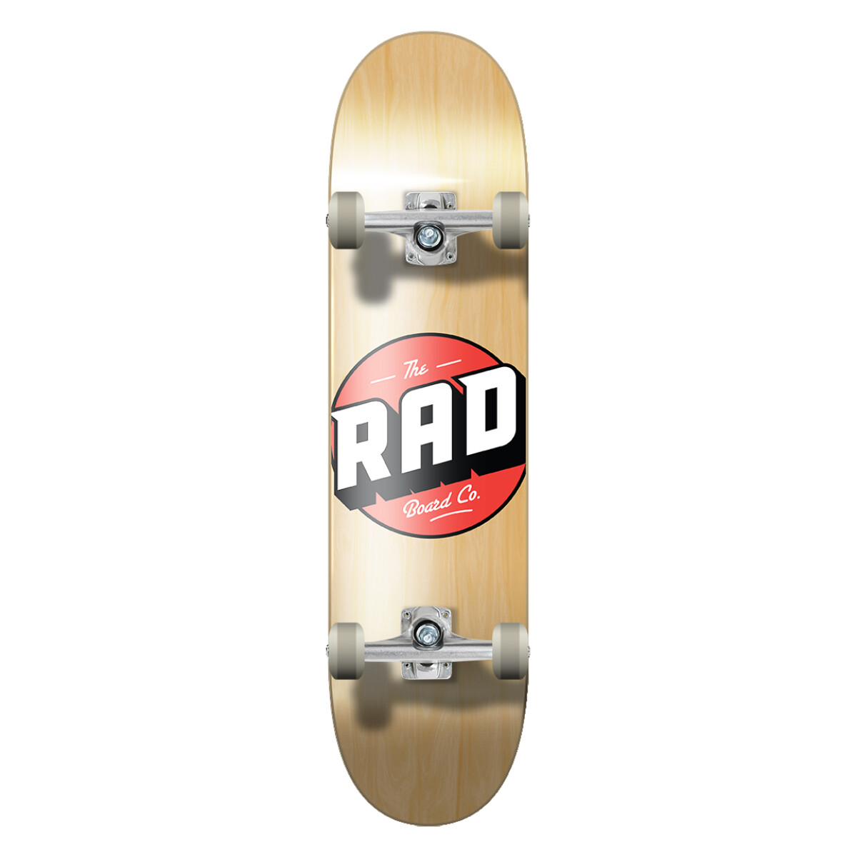 Skate Completo Rad Logo 7.75" - Natural Maple 