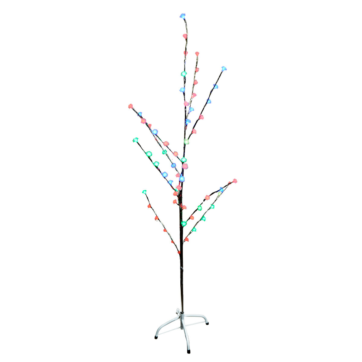Arbol LED rosas 60 luces 