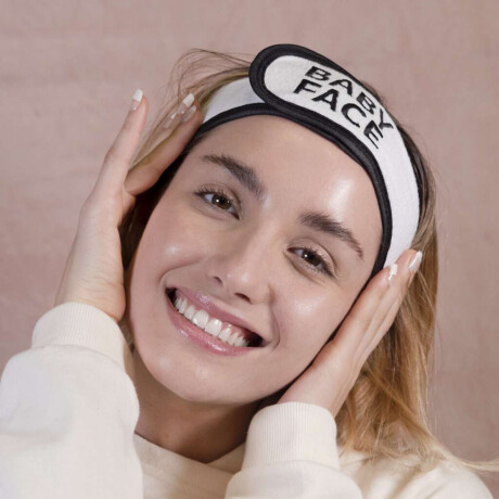 Vincha Baby Face Black And White Hair Band