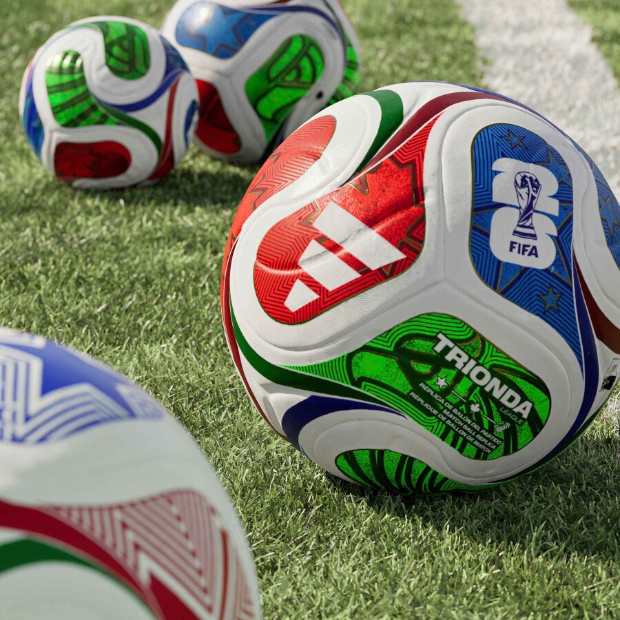 Pelota Adidas World Cup Trionda Pro Blanco - Multicolor