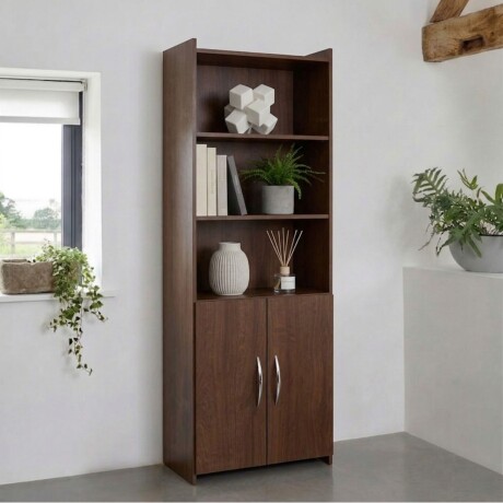 Biblioteca con puertas Tabaco