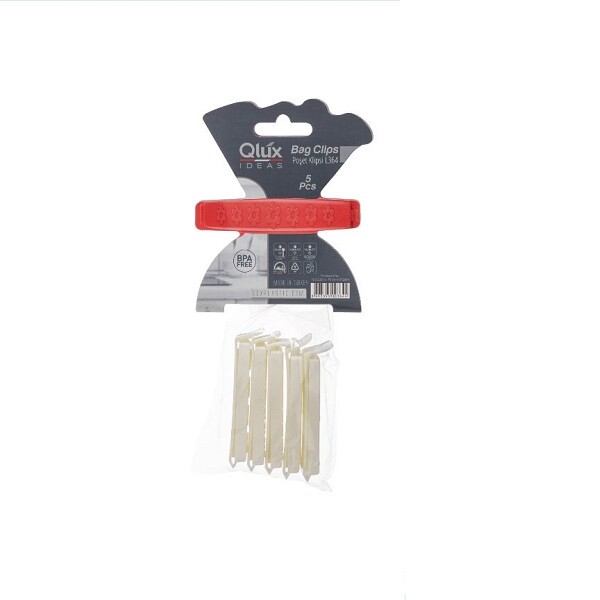 Set clips para bolsas x10 QLUX IDEAS Set clips para bolsas x10 QLUX IDEAS