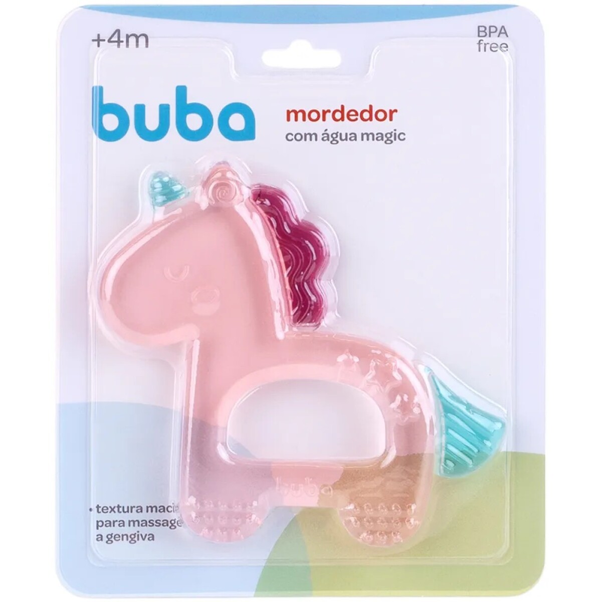 Mordillo gel BUBA magic - unicornio rosa 