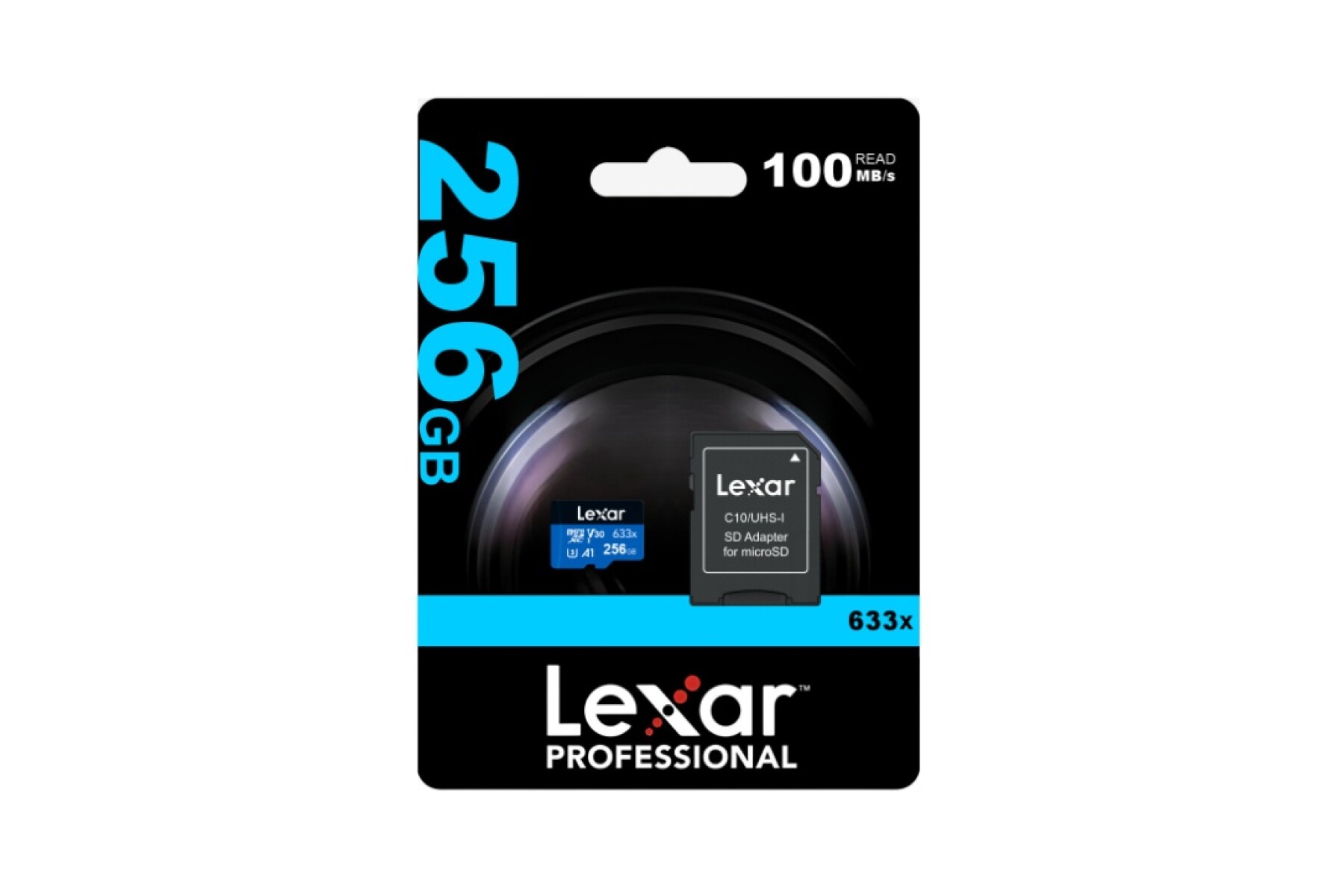 Memoria Microsdxc Lexar 256gb 633x Uhs-i Blue Series - TARJETA MICRO SD LEXAR 256GB 633X BLUE 