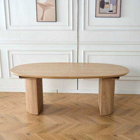 MESA DE COMEDOR RACHEL Roble - EXTENSIBLE