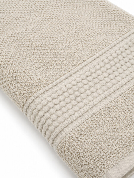 TOALLA DE MANO BEIGE