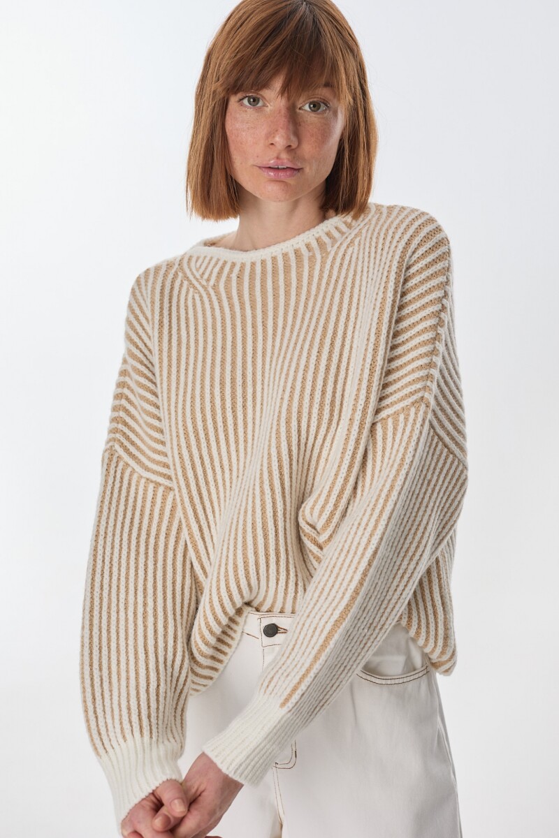 Sweater Astral - Crudo/ Beige 