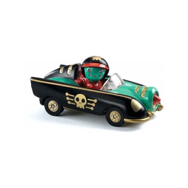 Auto de Metal - Crazy Motors Pirata Wheels