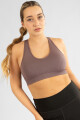 Top deportivo crossed Marron