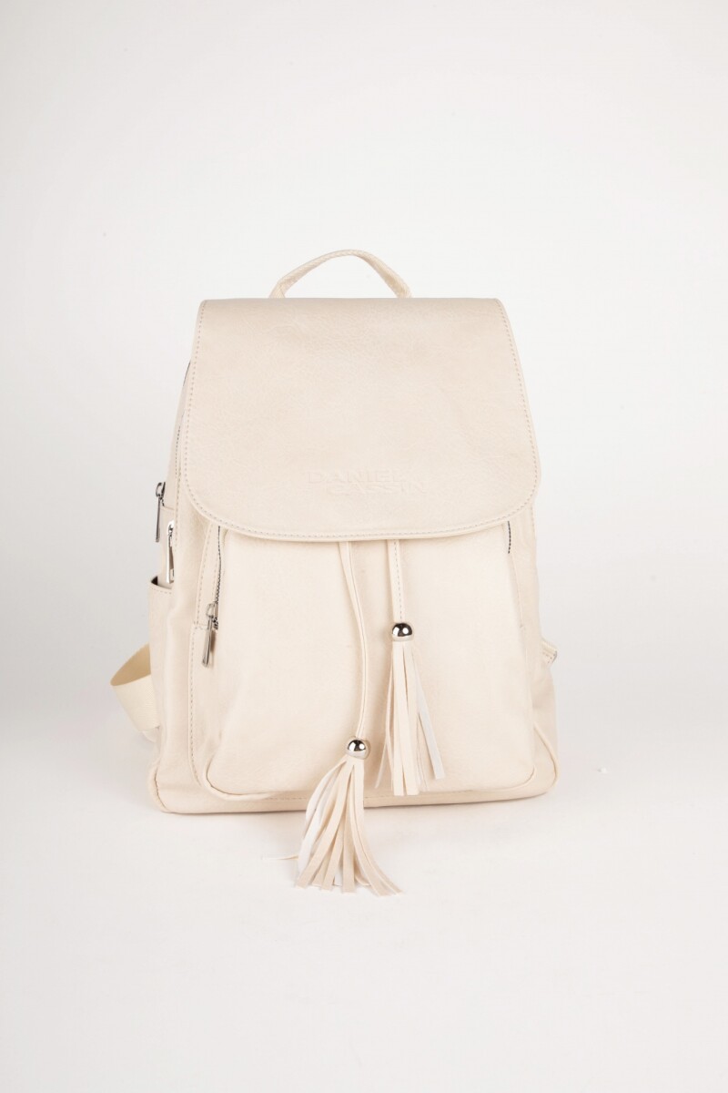 MOCHILA TULIPA - Beige 