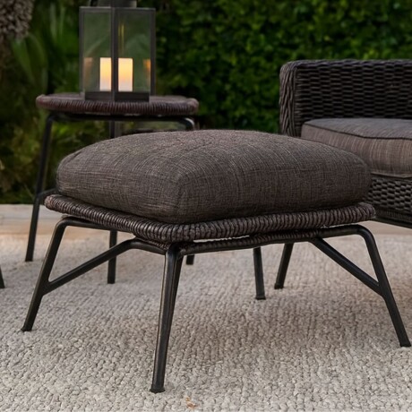 PUFF DE EXTERIOR SUNSET Negro