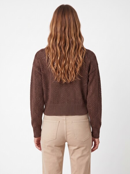 CARDIGAN PELARA CHOCOLATE