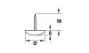 Deslizador para mueble blanco 650.02.190 ciento Deslizador Para Mueble Blanco 650.02.190 Ciento