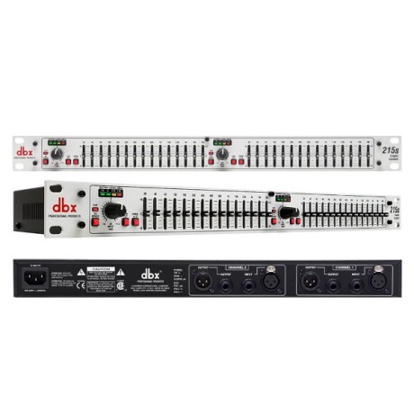 Ecualizador Dbx 215sv 2x15 Bandas Ecualizador Dbx 215sv 2x15 Bandas
